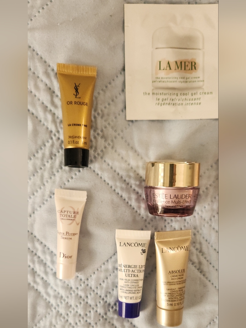LUXURY Skincare Bundle: La Mer, Dior, Lancôme, YSL, Estée Lauder